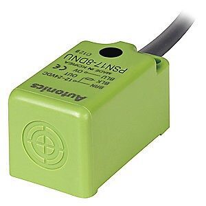 SENSOR INDUCTIVO CUAD. 17mm. ALC. 8mm. NPN NA ENT. 10-30VDC