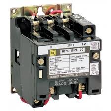 CONTACTOR  NEMA SIZE 6-270A. MOTOR 230VAC.-480VAC. 3-5HP TEN.120VAC.AC