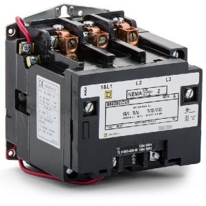 CONTACTOR  NEMA SIZE 2-45A. MOTOR 230VAC.-480VAC. 3-5HP TEN.120VAC.AC