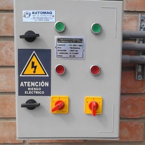 ARRANQUE DIRECTO MANUAL Y AUTOMÁTICO PARA BOMBA DE 1HP 220VAC TRIFASICO