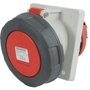 TOMACORRIENTE EMPOTRABLE 63A 3P+T 415V ROJO 6H