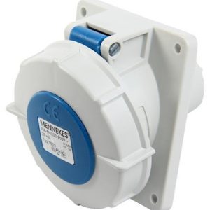TOMACORRIENTE EMPOTRABLE 32A 2P+T 250V AZUL 6H