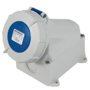 TOMACORRIENTE VISIBLE 32A 3P+T 250V AZUL 9H