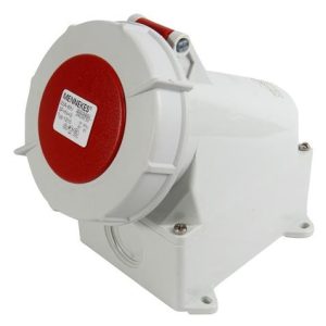 TOMACORRIENTE VISIBLE 32A 3P+N+T 415V ROJO 6H