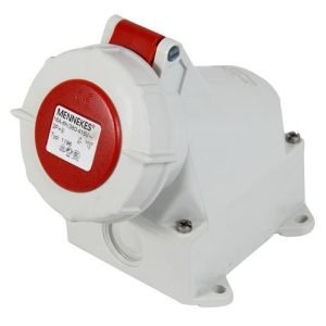 TOMACORRIENTE VISIBLE 16A 3P+T 415V ROJO 6H