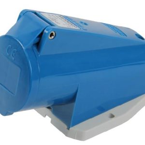 TOMACORRIENTE VISIBLE 16A 3P+T 250V AZUL 9H IP44