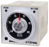 TEMPORIZADOR ANA. 48X48MM OFF DELAY 8P. MUITI MIN. 100-240VAC