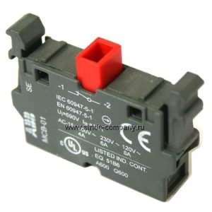BLOCK NC P/PULSADOR