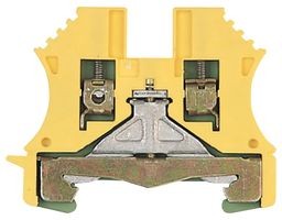 Bornera de conexion de tierra 2.5mm² verde – amarillo (WPE2.5)