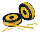 MARCADOR AMARILLO T. ANILLO P/ CABLE 10 AWG (0,1,2,3,4,5,6,7,8,9)