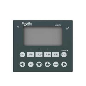 TERMINAL ALFANUMERICO SEMIGRAFICO – IP65, CONEXION CON PLC, ALIMEN: 24 VDC, EXTERNO