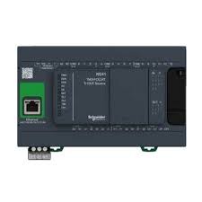 Controlador Lógico Modicon M241, 14 Ent. PNP/NPN 24VDC, 10 Sal. PNP, com:Ethernet+Serie, 24VDC