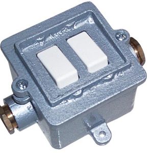 INTERRUPTOR RECTANGULAR DOBLE