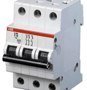 INT. TERMOMAGNETICO 3X80AMP. 15KA/220/400VAC RIEL DIN S