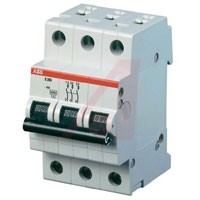 INT. TERMOMAGNETICO 3X2AMP. 6KA/220/400VAC RIEL DIN S
