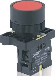 PULSADOR ROJO LUMINOSO 220 VAC NP2