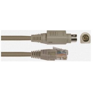 CABLE DE CONEXION RJ45 A MINIDIN PARA PROGRAMACION DE PLC