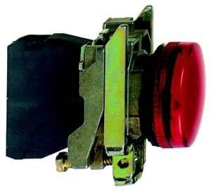 PILOTO ROJO LED 120VAC 22MM XB