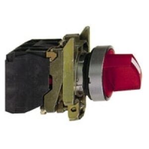 SELECTOR 0-1 LUMINOSO ROJO 220VAC