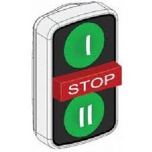 PULSADOR TRIPLE 2V + 1R  CON RETORNO